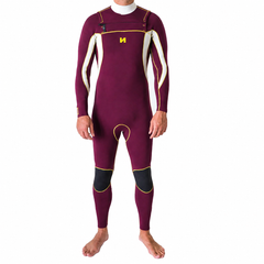 Narval x Shane Borland Sur Wetsuit 3.2mm Burgundy/White